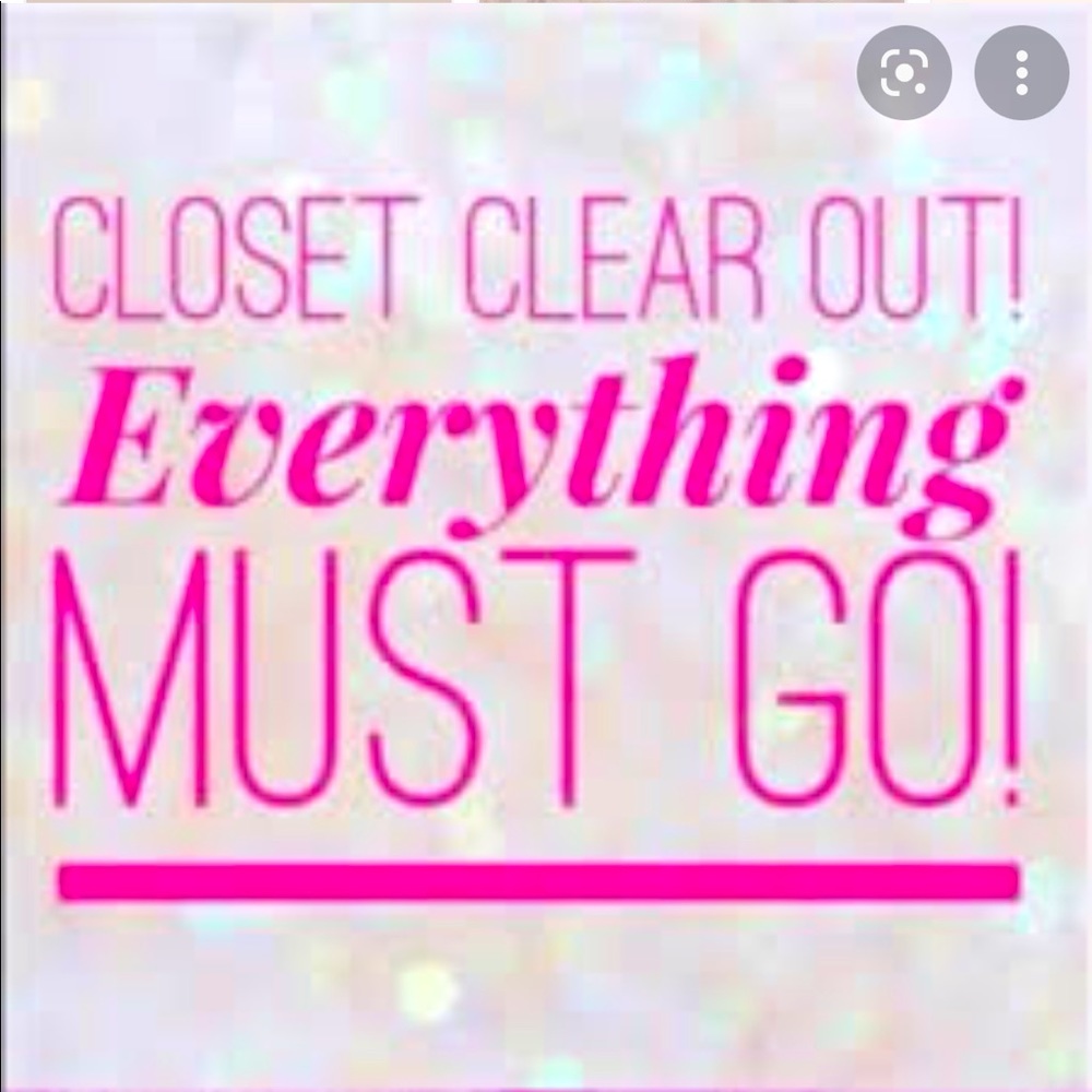 Closet clean out